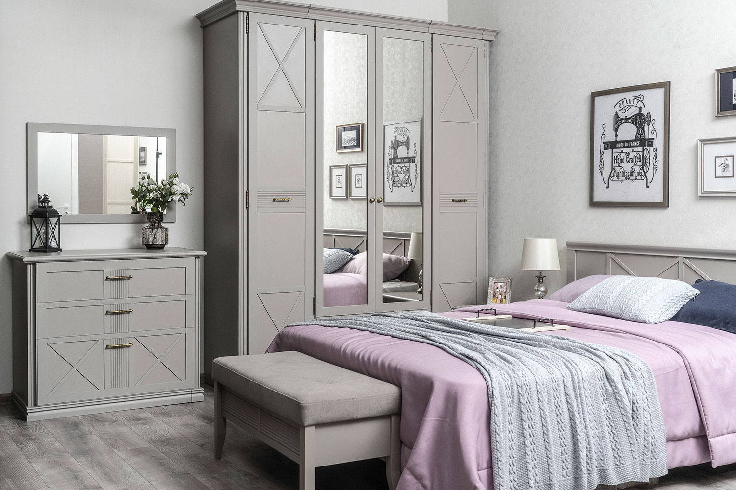 Шкафы-пеналы - изображение №6 "Шкаф Кантри"  на www.Angstrem-mebel.ru